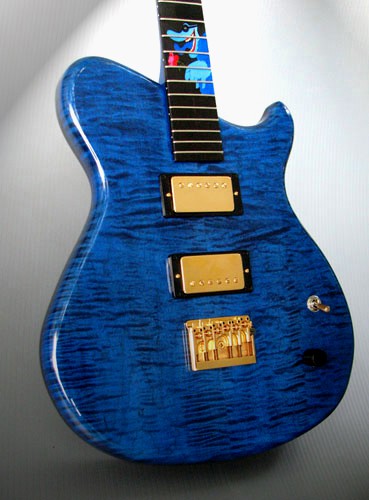 Yellow Submarine Guitar “The Blu Meanie”