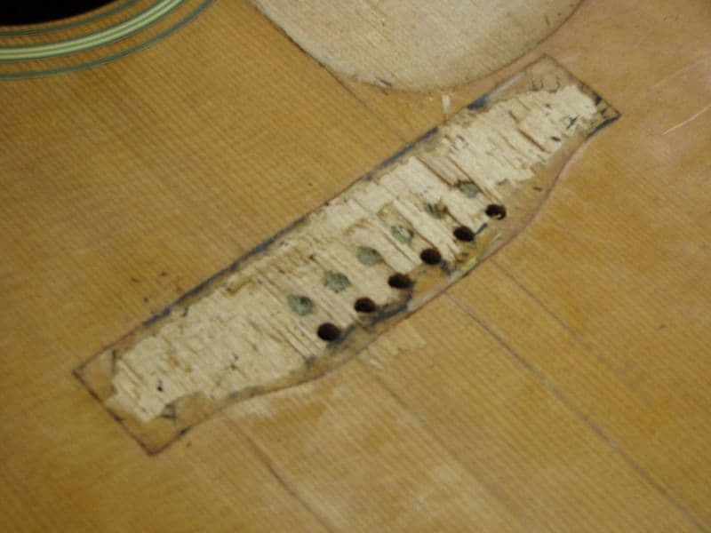 Martin Top Damage From Non-Original Bridge