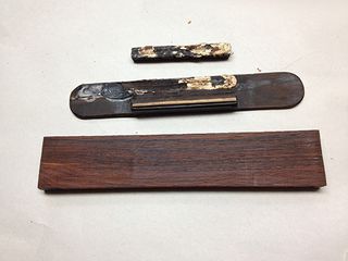 Making a bridge for a 1947 Martin Classical guitar
