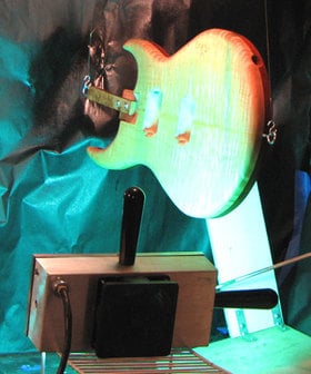Electric Guitar Body Finishing